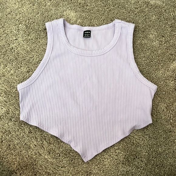 Purple crop top - Picture 1 of 3